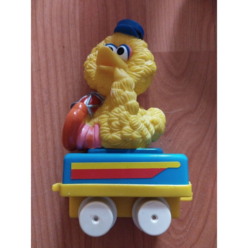 VINTAGE 1992 Illco Sesame Street Big Bird CHOO CHOO Train Car